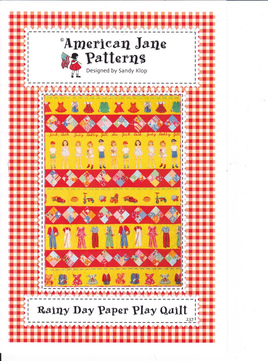 OOP New American Jane patterns by Sandy Klop Rainy Day Paper