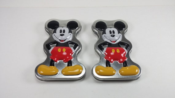 Disney supply mickey mouse tin cans great shape mickey cans