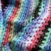 Crochet afghan / blanket , granny square 1230