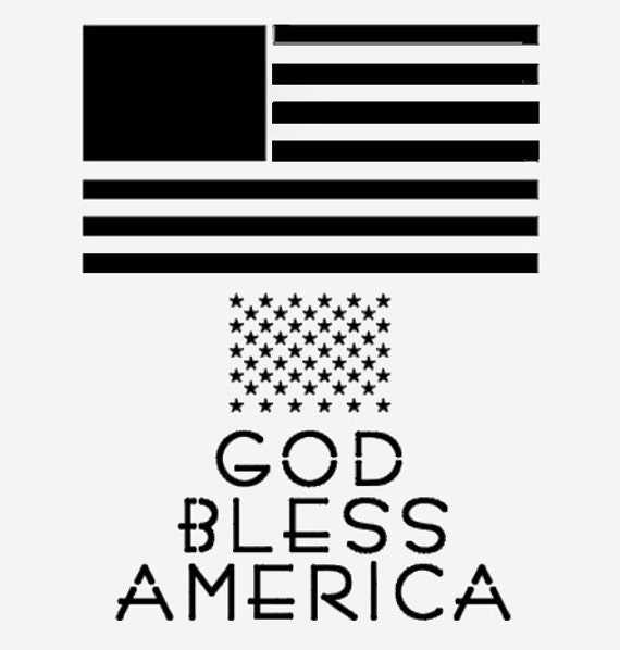american flag stencil stencils template star stars god bless