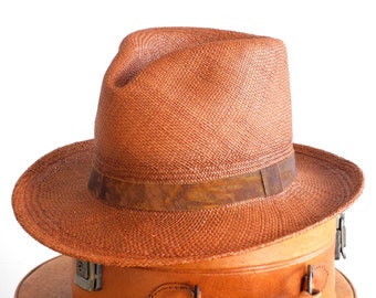 Panama Fedora Hat Straw Fedora Hat Men's Hat Spring Fashion Women's Hat Men's Summer Hat Men's Straw Hat Panama Straw Hat Panama Hat