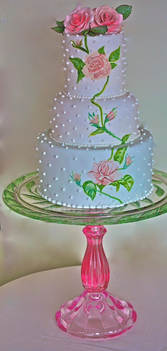 large wedding cake standhuge vintage cake by marionsvintagebakery