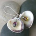 Long Seashell Earrings, Sea Shell Earrings, Shell Earrings, Beach Jewelry, Crystal Earrings, Long Earrings, Shell, Boho, Crystal, Rainbow