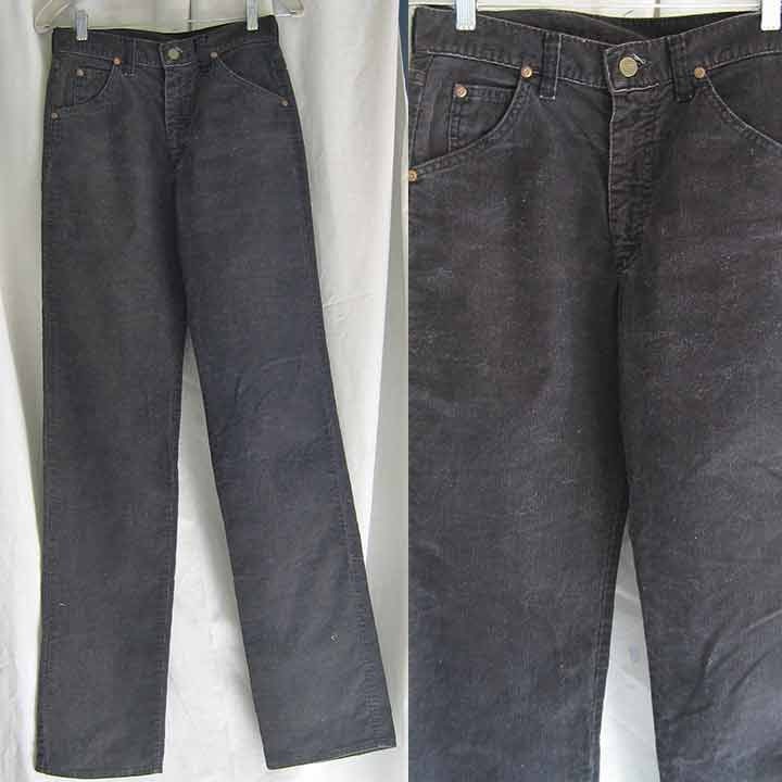 Vintage Lee Riders Black Corduroy Jeans