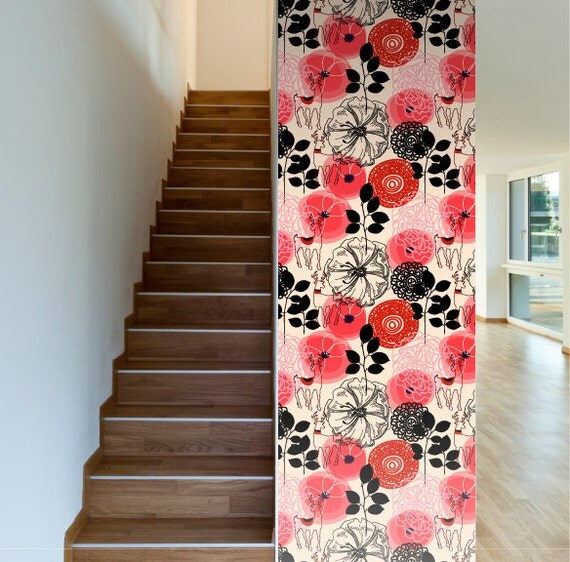 Oriental Outdoor Removable Wallpaper 8.5 Feet