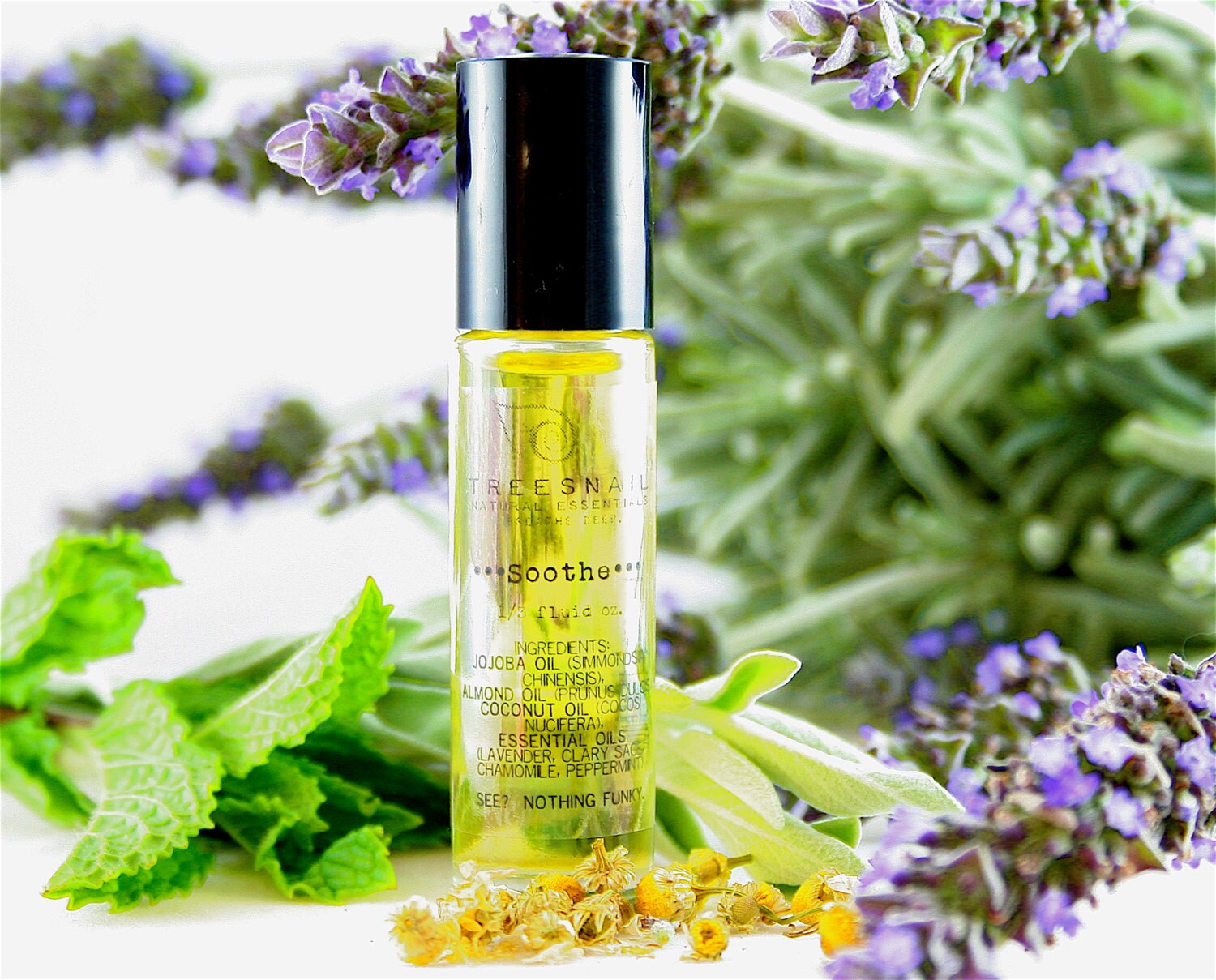 Soothe RollOn Body Oil Headache Aromatherapy Oil Natural