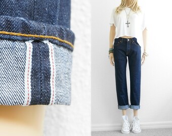Levis 501 Redline Big E Levis Redline Levis Big E High Waisted 501 Levi High Waisted Denim Levis 501 Red Line Levis Jeans Levi High Waist 28