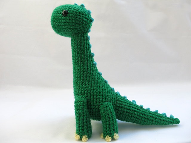 Crochet PATTERN PDF Amigurumi Brachiosaurus Dinosaur