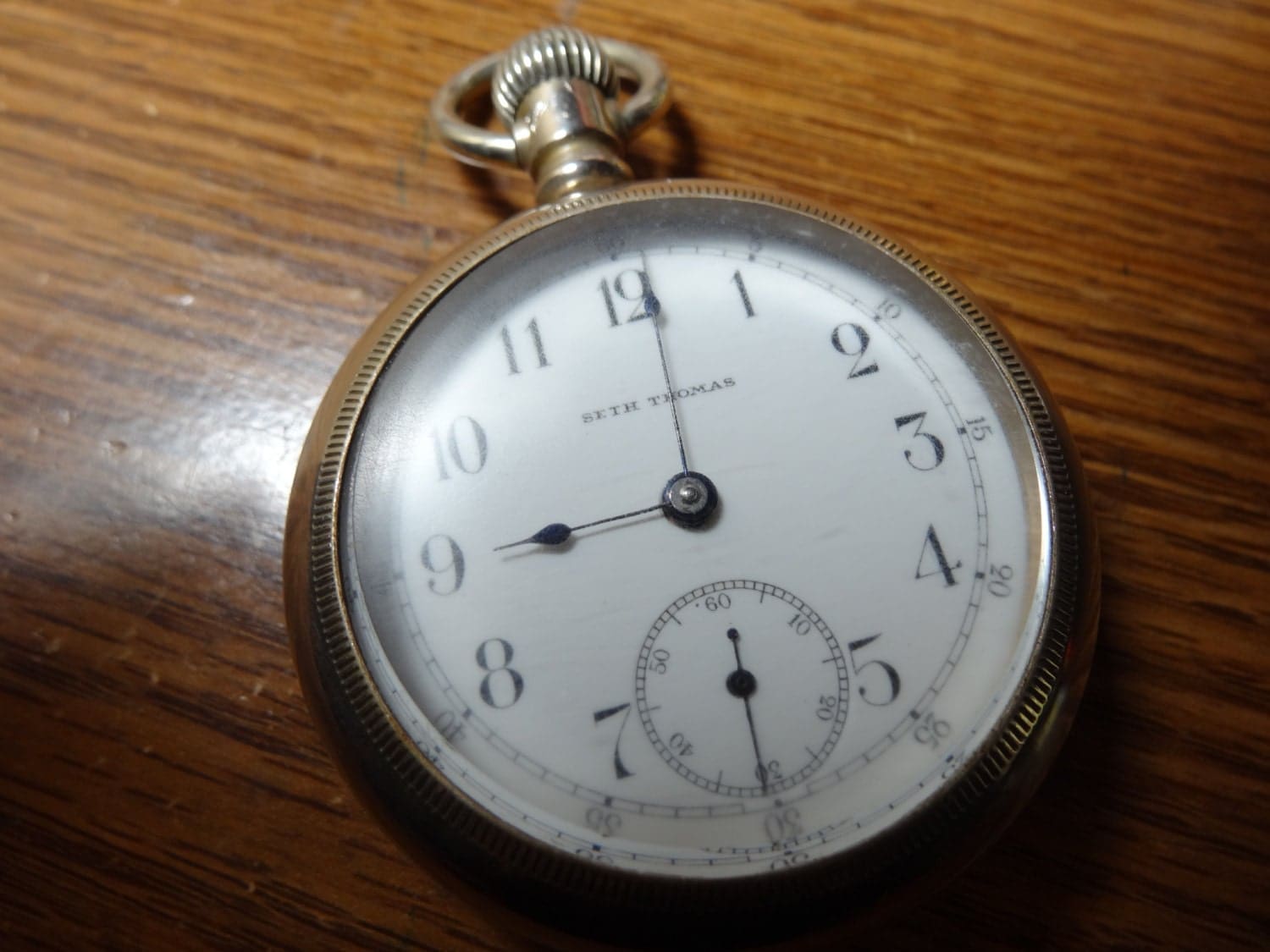 1894 Seth Thomas 18 Size Model 4 Pocket watch In A Huge