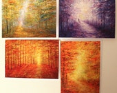 Woodland Set Art Cards