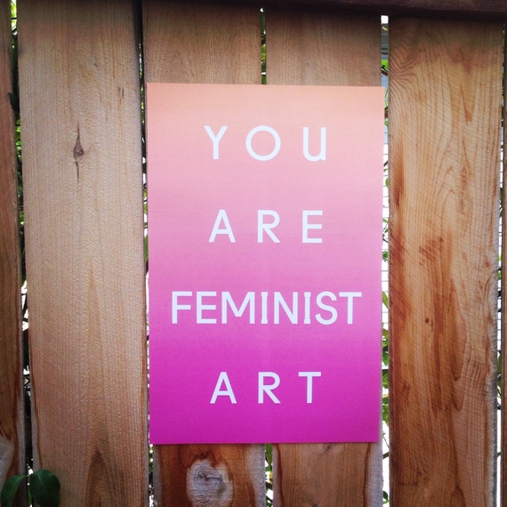 Items similar to Feminist Art Print on Etsy