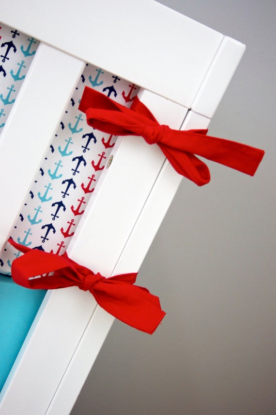 Anchors Crib Bedding Nautical Nursery Bedding Crib Set