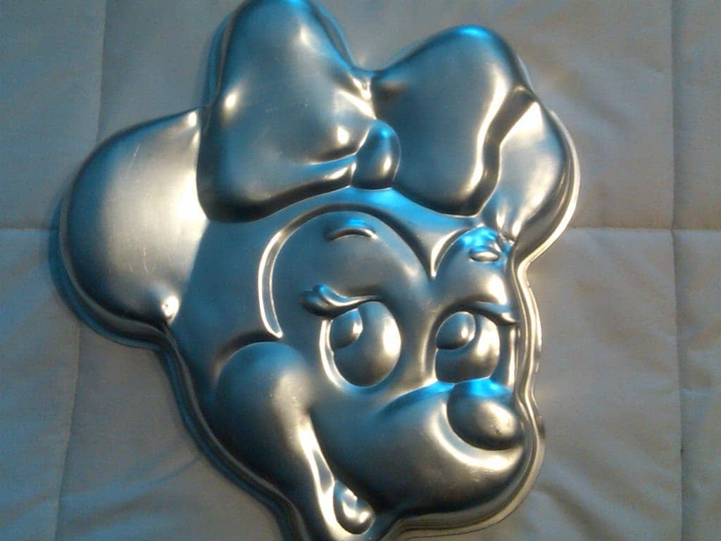 minnie mouse pan set