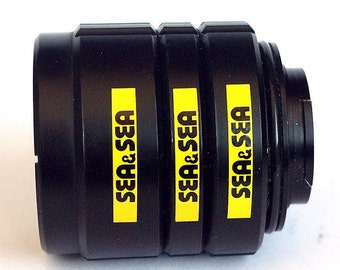 3 pcs. metal SEA-SEA Macro Tube.