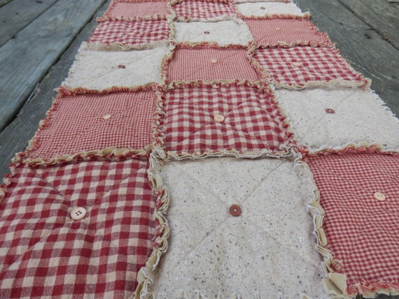 Image of country style table runners