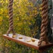 Wooden Rope Tree Swing - Made in USA