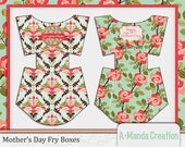 Mother's Day Printable Fry Boxes, great for giving as a gift Il_170x135