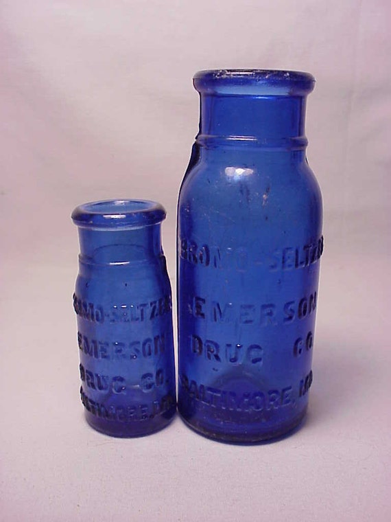 Set of Two c191020 Bromo Seltzer Emerson Drug Co. Baltimore