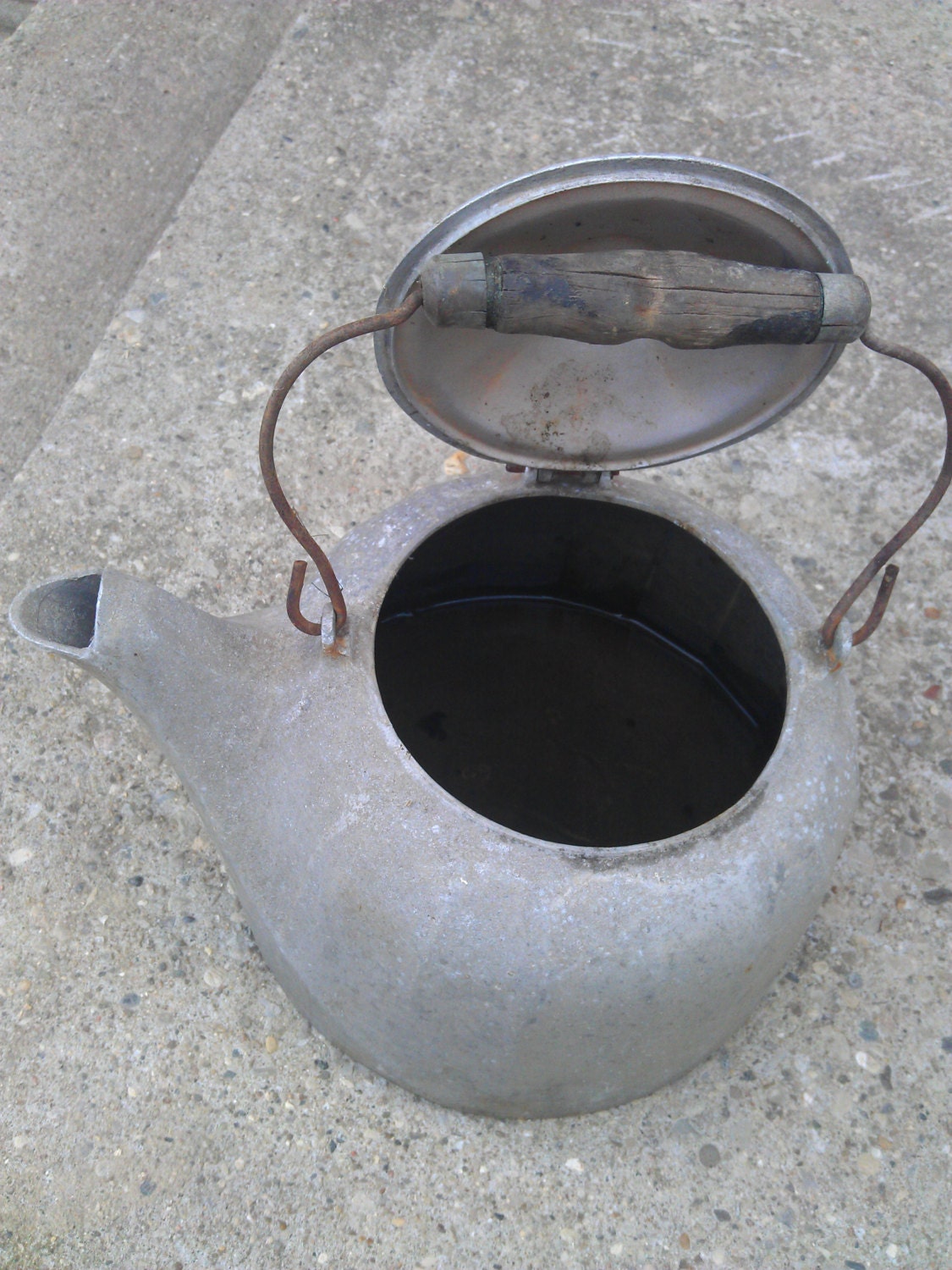 Vintage Antique 1902 Wagner Cast Aluminum Kettle Coffee Pot Haute Juice