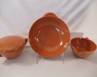 Vintage Branchell Melmac Cream,Sugar,Bowl Set