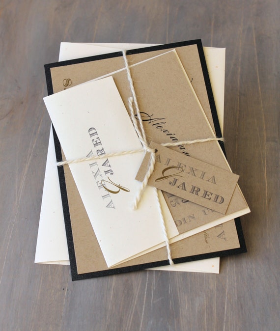 Rustic Wedding Invitation Modern Invitations Rustic Wedding Invitation Modern Invitations