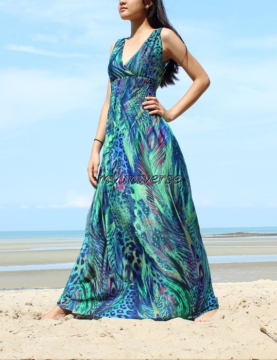 Plus Size Dress Maxi Dress Long Dress Green Bridesmaid Dress Party ...