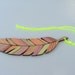 Handpainted feather