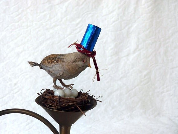bird assemblage the harbinger bird on nest in bird assemblage the harbinger bird on nest in