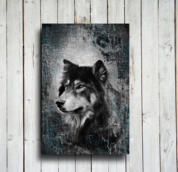 Wolf Watching Wolf art Wolf decor Wolf photography