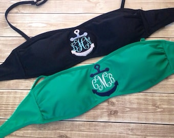 monogrammed swim shirt