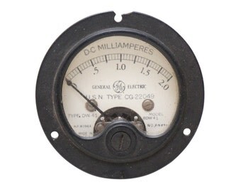 Milliamperes meter | Etsy