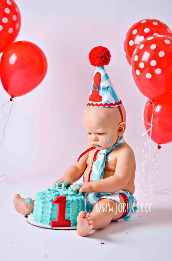 Personalized cake smash baby boy smash the cake outfit by SMPstore