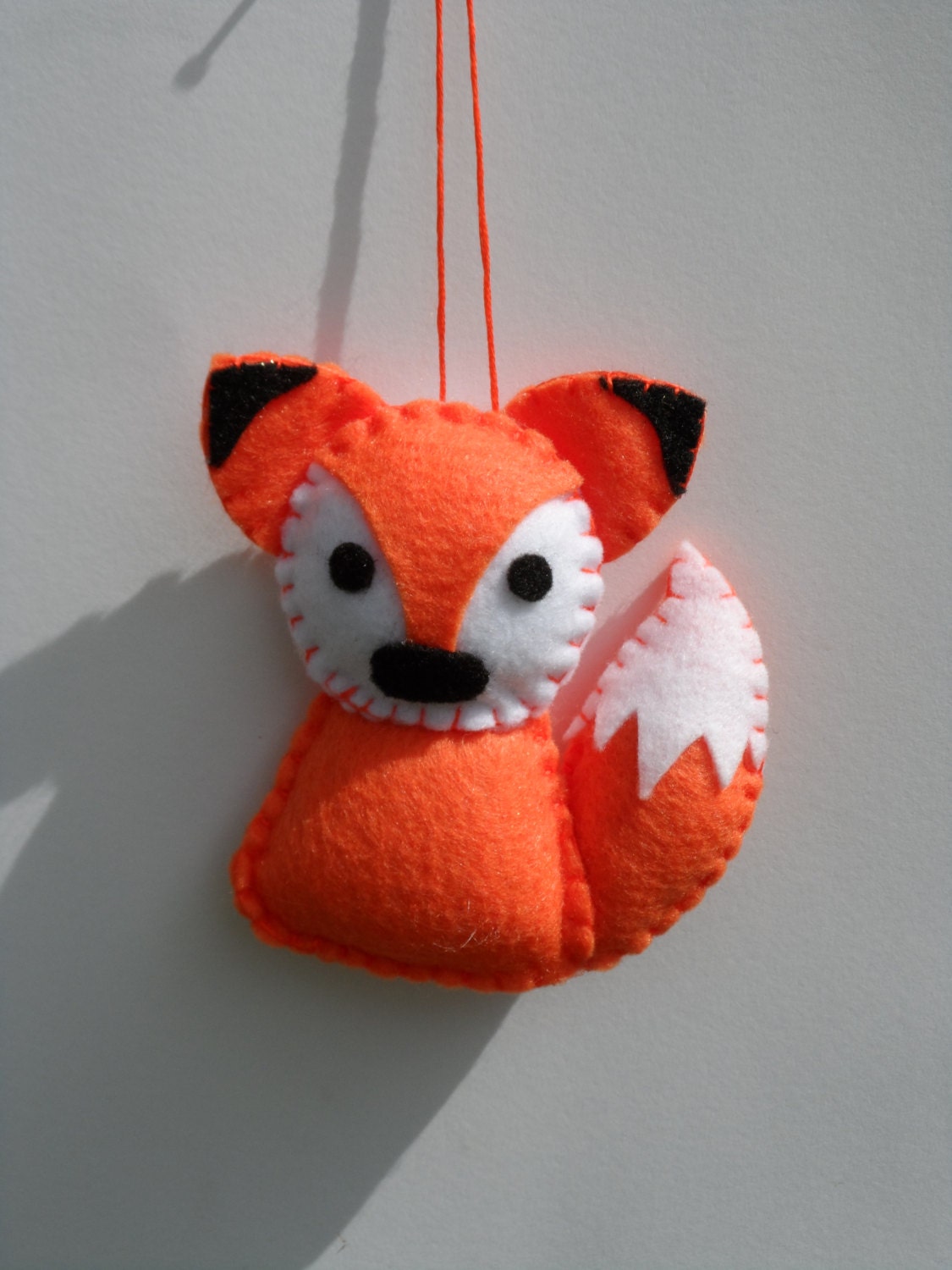 Felt Animal Ornament Felt Fox Ornament