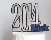 Personalized Graduation Glitter Cake Topper Il_170x135