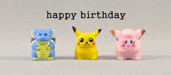 pokemon birthday card by greeted on etsy