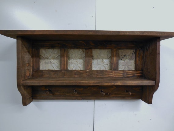 etagere murale rustique