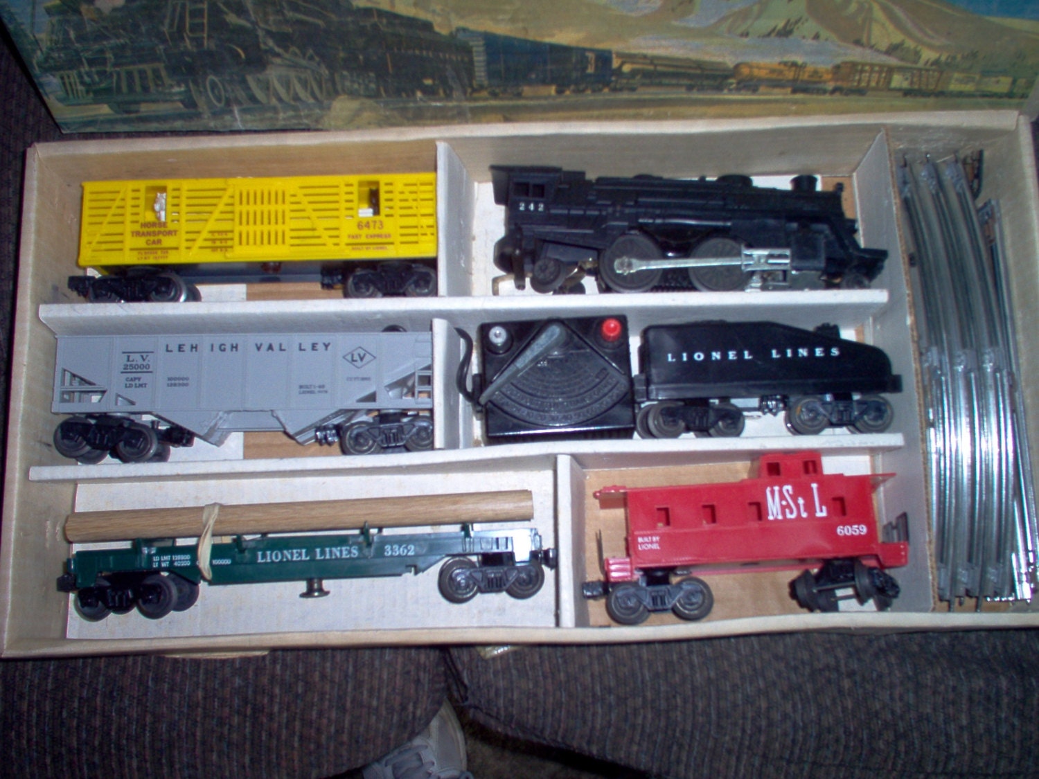 Vintage Lionel Electric Train Set in Original Box 027 Guage