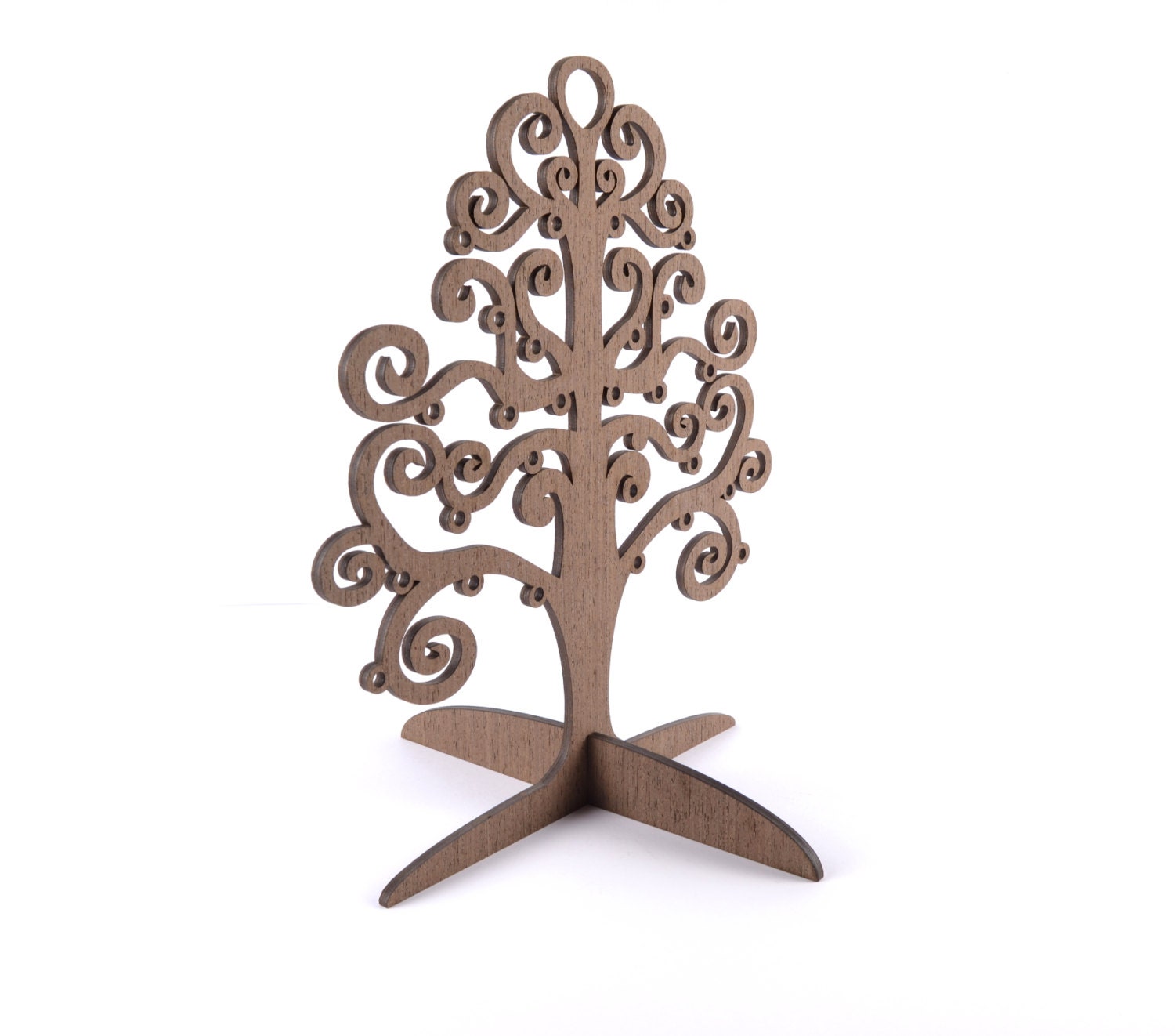 Wooden Jewelry Tree / Earring Holder / Jewelry Stand