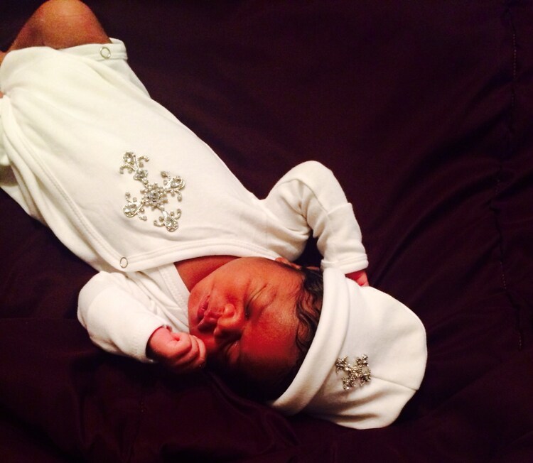 Preemie Baby Boy White Long Sleeve Kimono Style by MyLolliflopsLLC