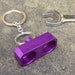 Formula 1 keyring keychain Honda F1 racecar part purple metal mans guys mechanics car driving gift