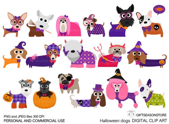 clipart halloween dogs - photo #30