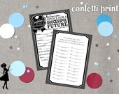 Grad Libs Graduation Game - ADVICE For The FUTURE Printable Instant Download Il_170x135