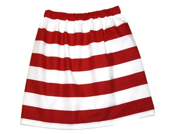 Black striped skirt | Etsy