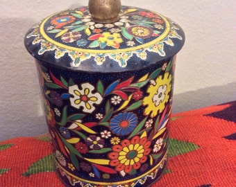 Lovely 1960s English-Made Canister