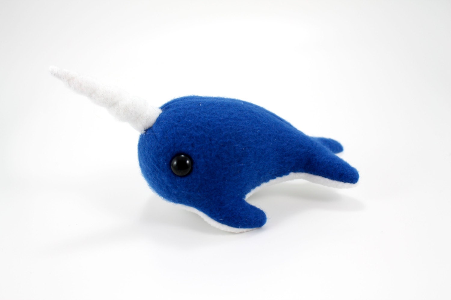 blue narwhal plush