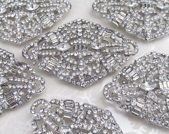 Wholesale Brooch Lot / Art Deco Brooch Component / Cake Brooch / RBR-33