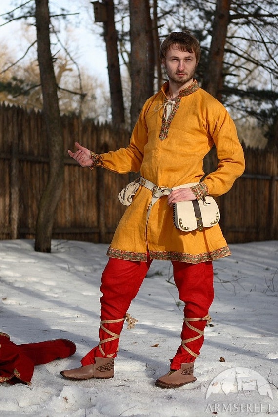 Medieval Pagan Mens Tunic Knyaz Igor by armstreet on Etsy