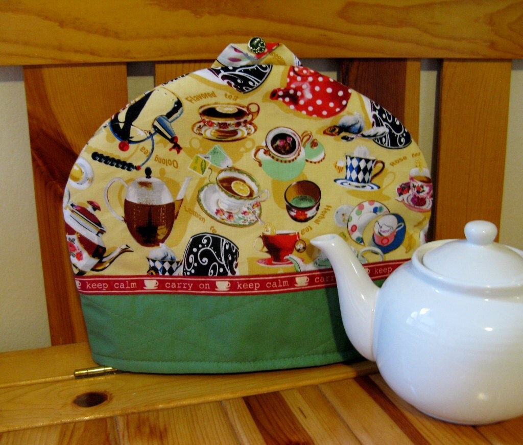 Tea Cups and Teapots Teapot Cover