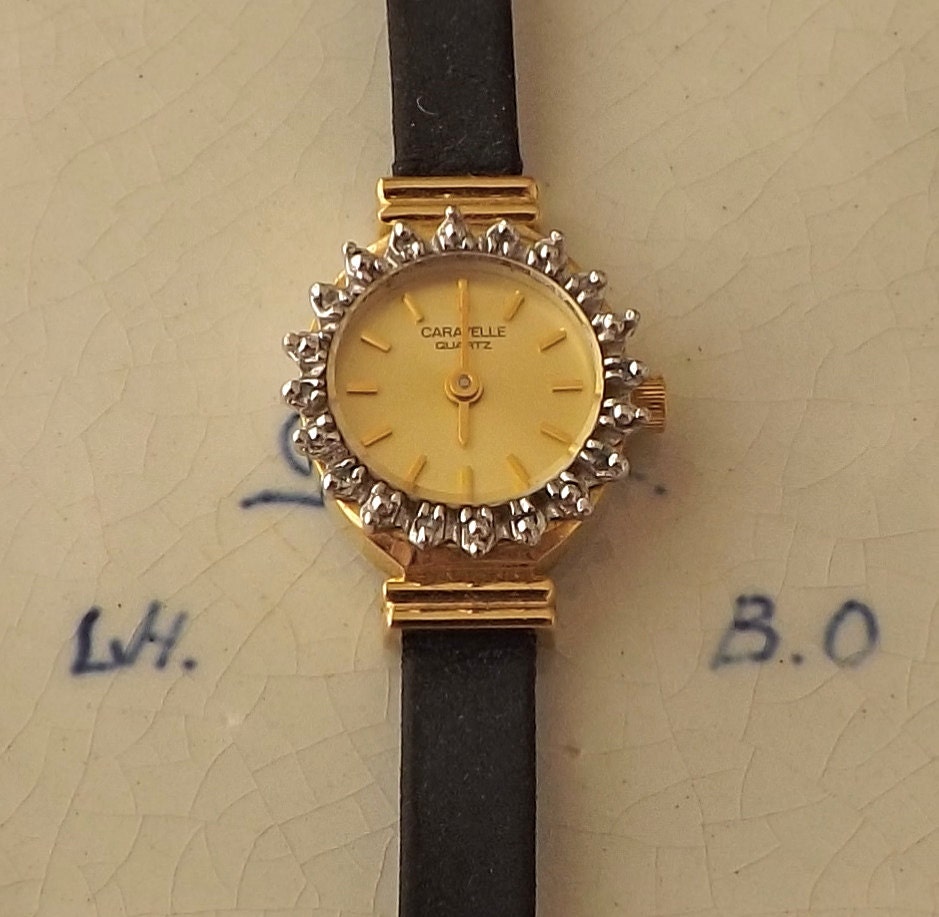 Caravelle by bulova women's diamond accented watch Clearance