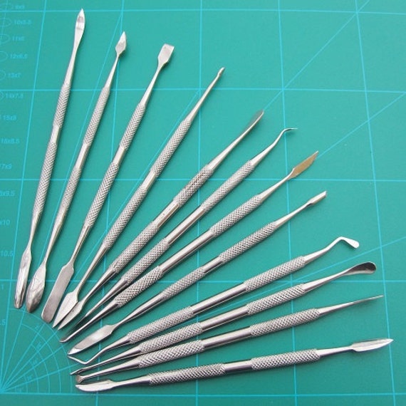 Wax Carving Tools 12 Piece Stainless Steel Set Jewelry Makers